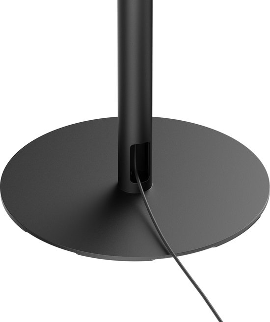 VDD Vloerstandaard Sonos - Speaker Standaard - Vloerstandaard Speaker - In Hoogte Verstelbaar - Geschikt voor Sonos® era 100 & 300 - Kabelmanagement - Zwart van VDD — afbeelding 3