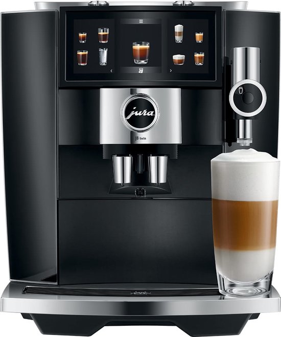 JURA J8 Twin- Volautomatische espressomachine - Diamond Black - AE