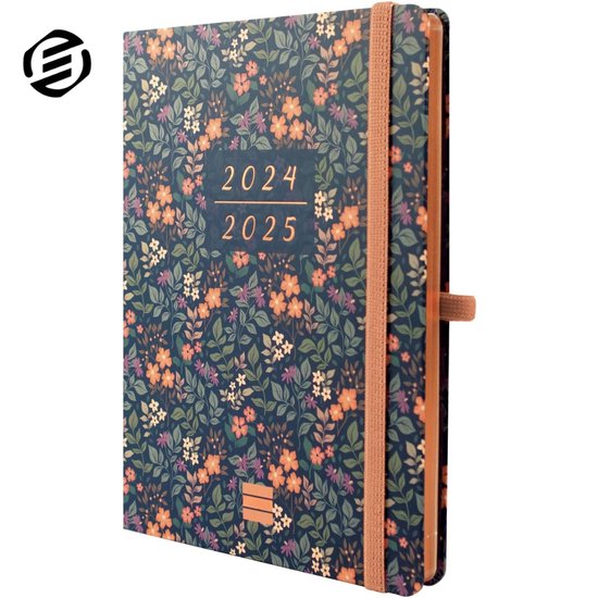 Planificateur hebdomadaire Equivera 2025 - Planificateur hebdomadaire - Agenda - Calendrier - Planificateur mensuel - Planificateur familial