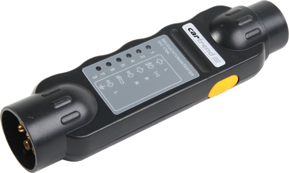 Cartrend Aanhangwagenverlichting tester 7-polig