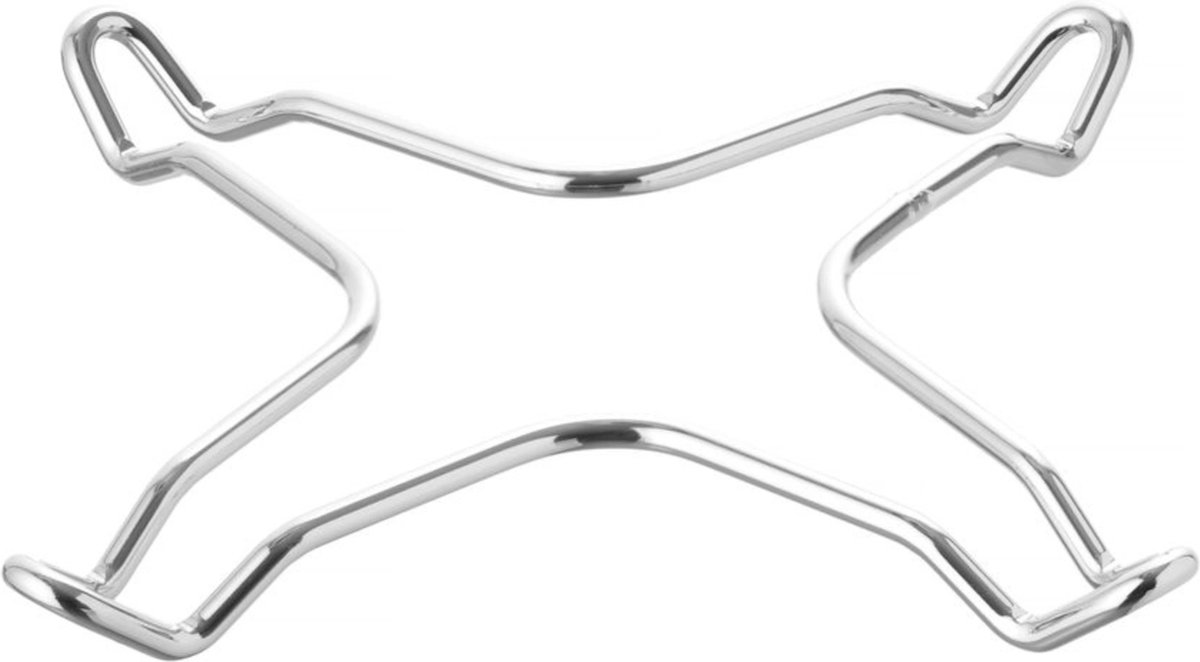 HENDI Pandrager verkleiner – universele maat – verchroomd – 255x255x25 mm