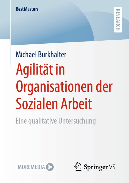 BestMasters- Agilität in Organisationen der Sozialen Arbeit - cover