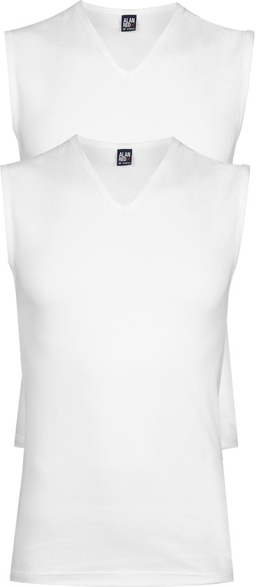 Alan Red Occident Heren Tanktop Wit V Hals Body Fit 2 Pack XXL bol