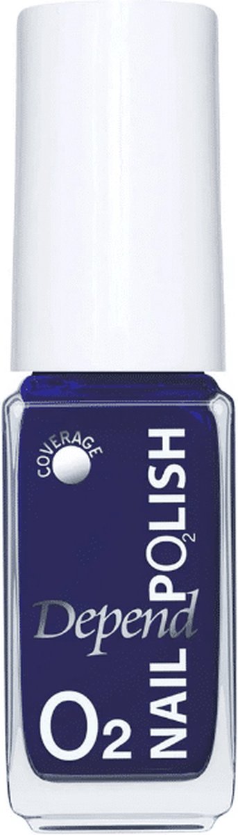 Goedkoopste DependCosmetics|O2|Nagellak|Nailpolish|Donkerblauw/paars|780|5ML