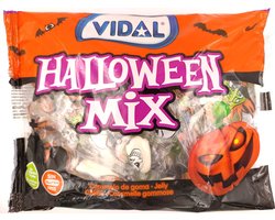 Vidal Halloween mix - 10x 40 gram - Griezel snoep - Uitdeelzakjes - Glutenvrij - Decoratie