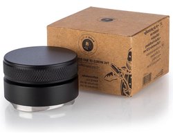 Koffieverdeler Ø 51 mm - Basis H: 35 cm - Nivelleringsgereedschap van roestvrij staal - Barista-accessoires voor 51 mm zeefhouder