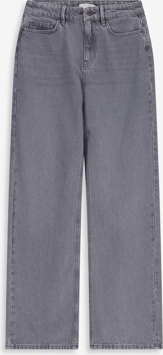 Sissy-Boy - Grijze high waist wide leg jeans