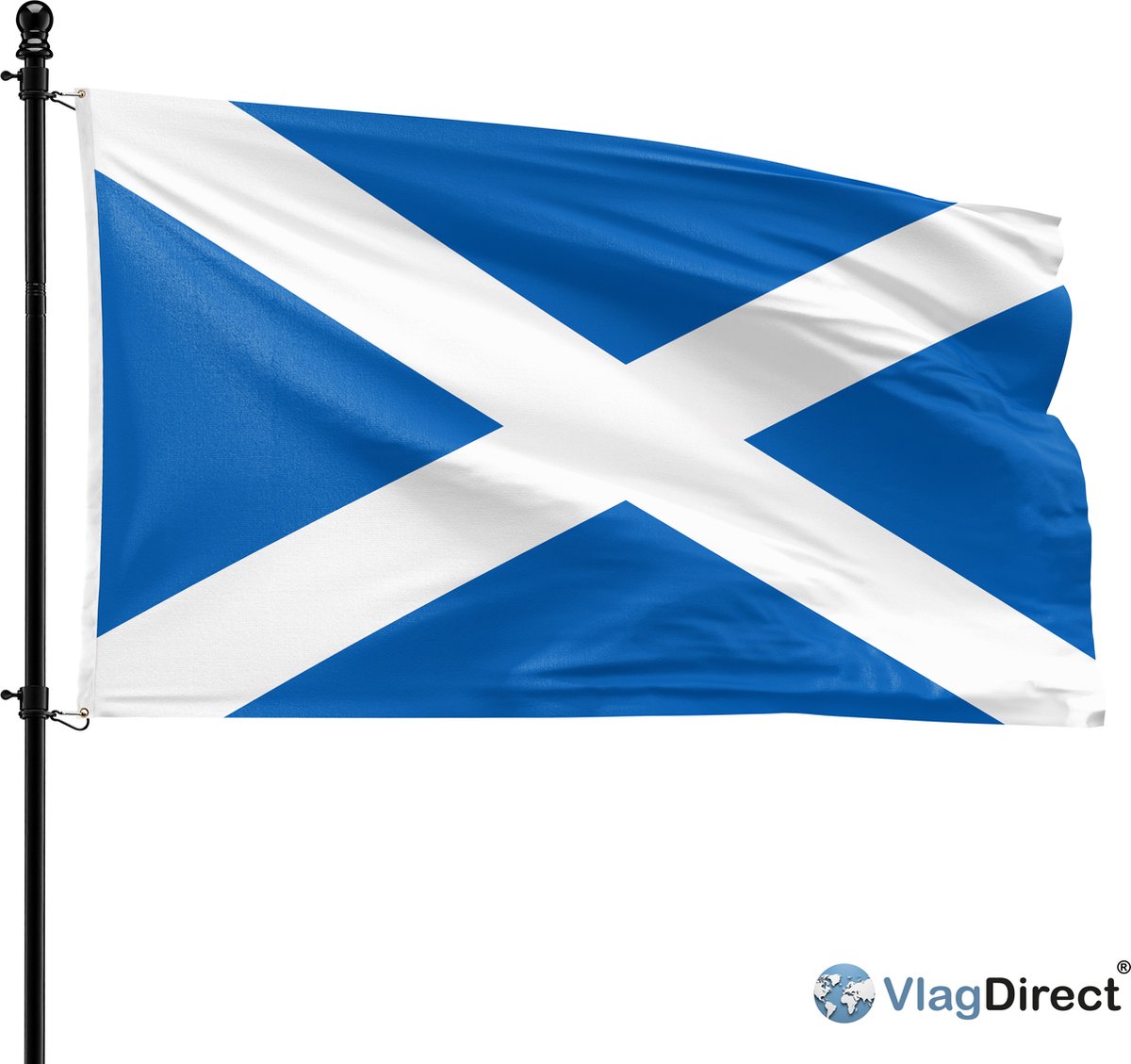 VlagDirect - Schotse vlag - Schotland vlag - 90 x 150 cm.