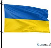 VlagDirect - drapeau ukrainien - drapeau ukraine - 90 x 150 cm.