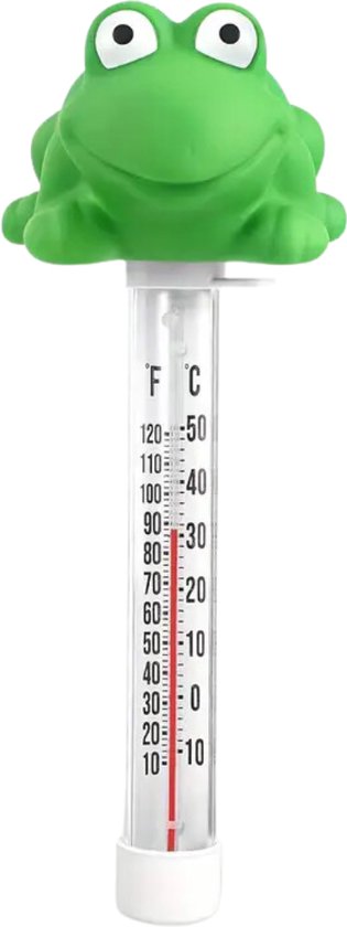 Nivard Zwembad Thermometer - Vijver Thermometer - Drijvend - Drijvende Thermometer - Pool - Vito de Kikker