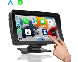 Système de navigation Smart Boscer® | Apple Carplay et Android Auto (sans fil) | Écran tactile HD de 7 pouces | Affichage mobile | Bluetooth | TomTom ALLER | Comprend une caméra de recul