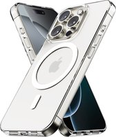 Coque adaptée pour iPhone Pro Magsafe Case Transparent - Magnétique Magsafe Case - iPhone Pro Transparent - iPhone ProMagsafe Case - Transparent