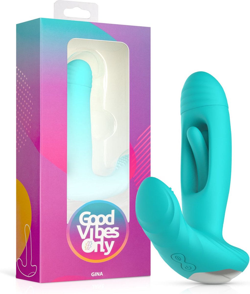 Goedkoopste Good Vibes Only - Gina Tappende G-spot Vibrator