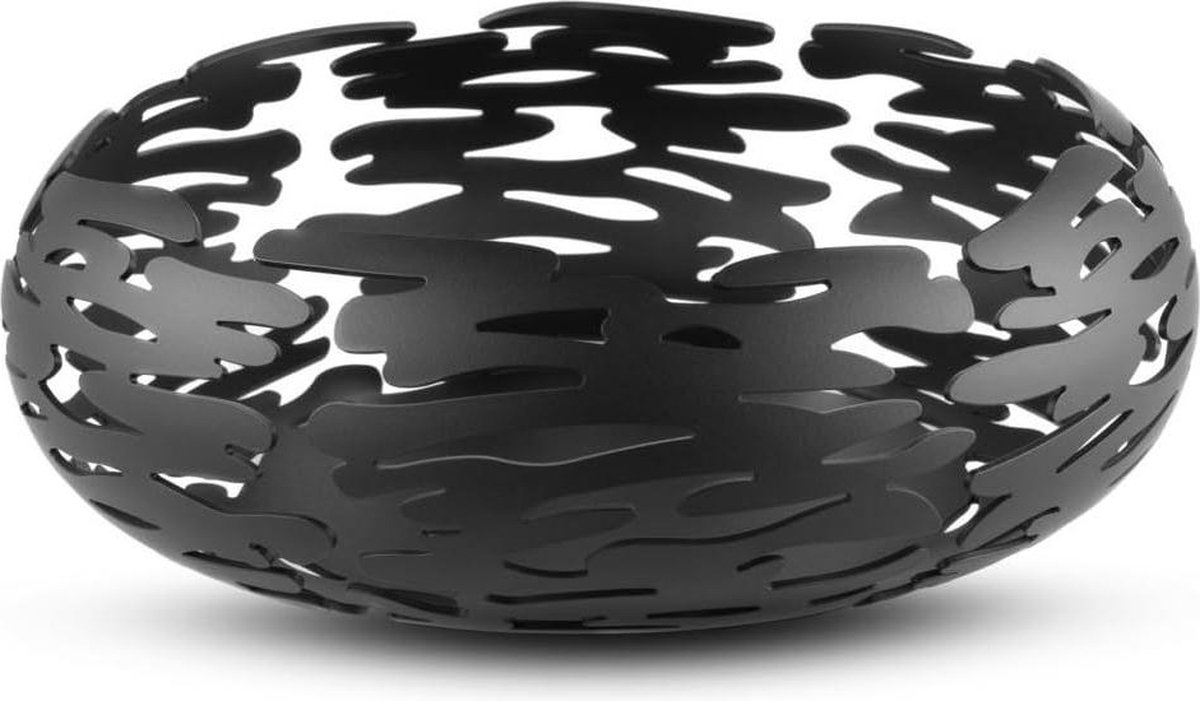 Ronde mand staal gekleurd - epoxyhars Zwart - One Size met specifieke zoekwoorden
