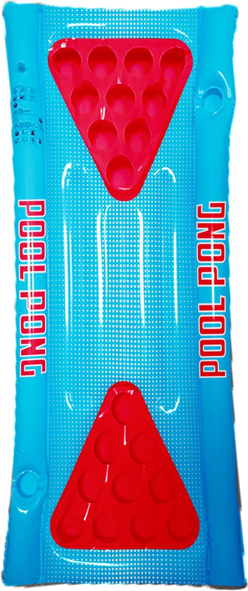 Beerpong Luchtbed Drankspelletje (166cm x 77cm)