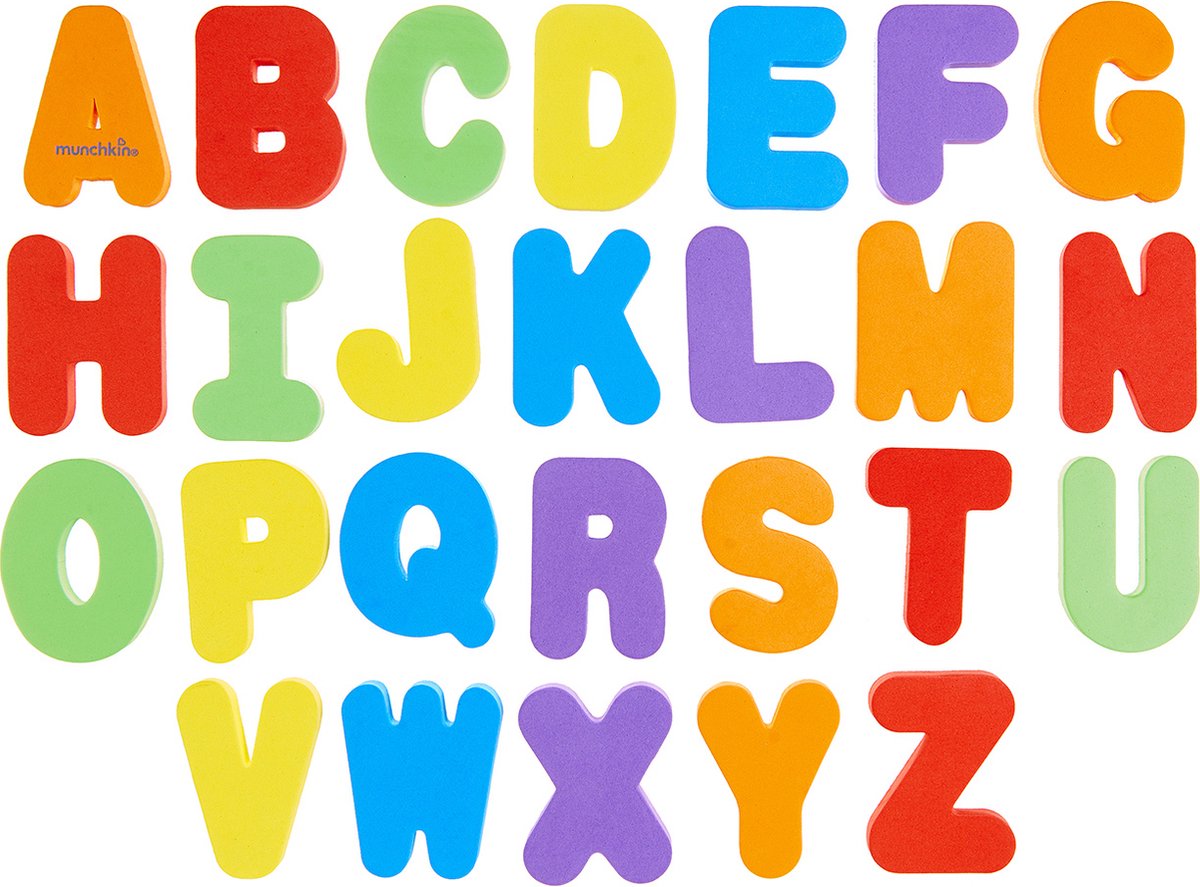 Munchkin Badletters & Nummers 36 Letters en Getallen voor in Bad! - Bad Foam Speelgoed - Badspeelgoed voor Jongens en Meisjes - Leerrijk voor Kinderen! - Vanaf 24 Maanden — afbeelding 8