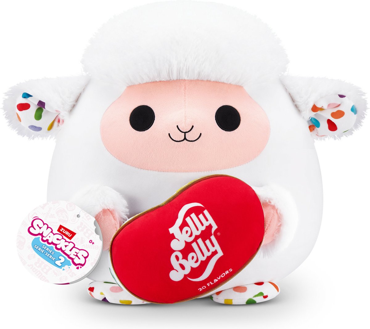 Snackles Series 2 - Lam Babra met Jelly Belly - 20 cm van ZURU