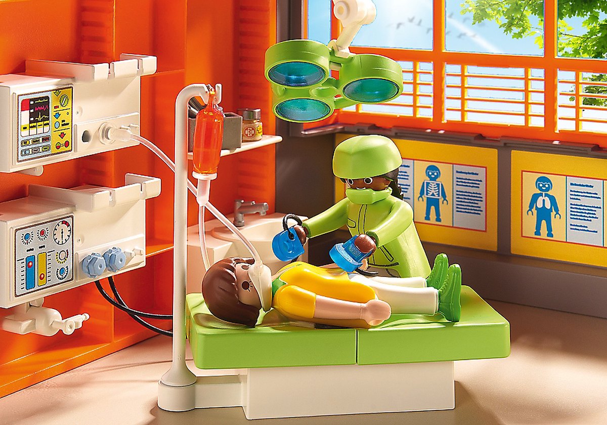 PLAYMOBIL City Life Compleet ingericht kinderziekenhuis - 6657 — afbeelding 12