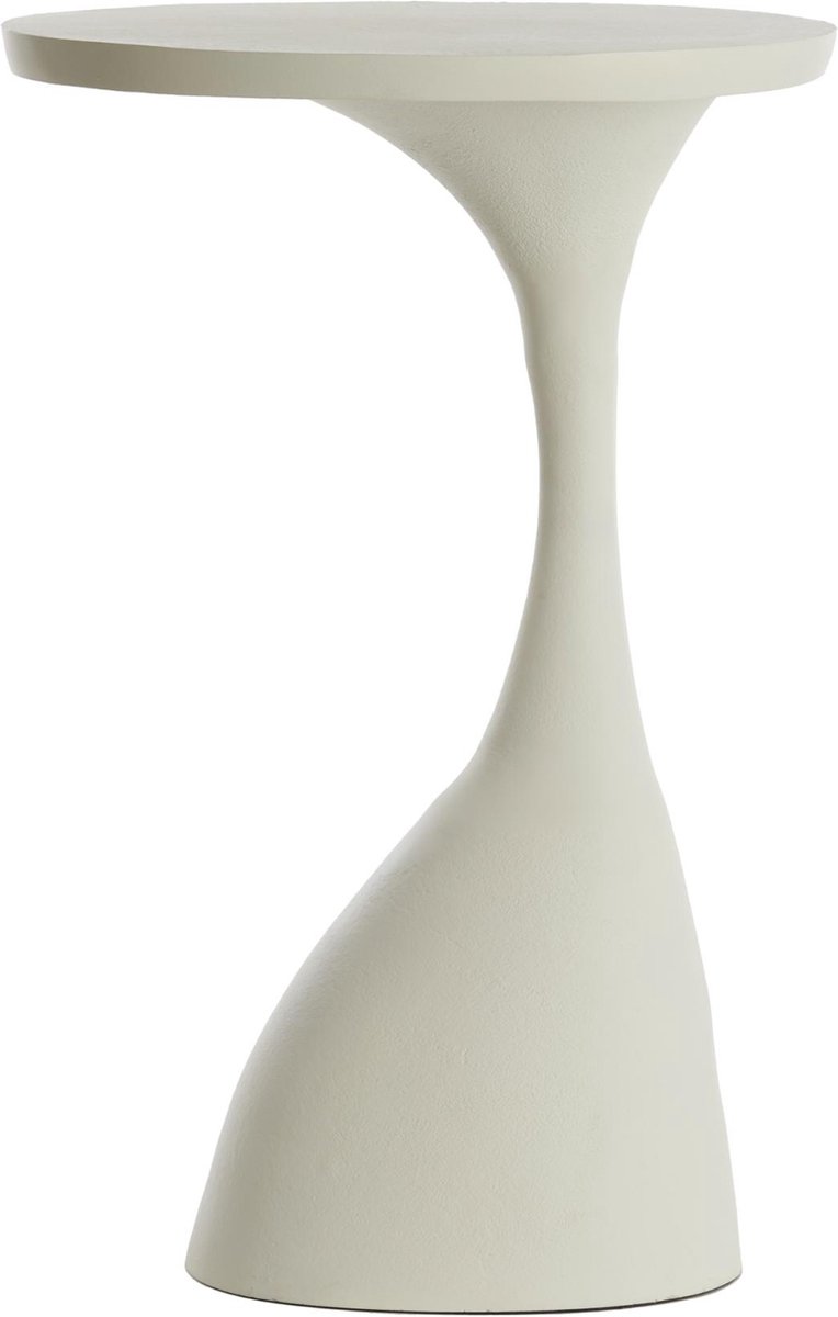 Bijzettafel Macau - Wit - 40x33x55cm - Modern