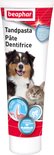 Beaphar Tandpasta Pâte Dentifrice tube met vrolijke hond en kat. Frisse adem, grondige reiniging.