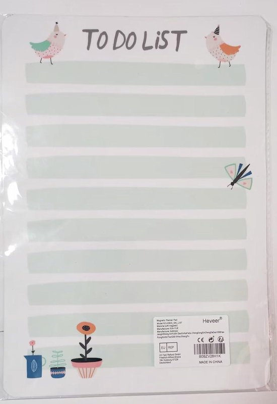 Magnetische Weekplanner Whiteboard Set - Planners Voor De Koelkast 1 3