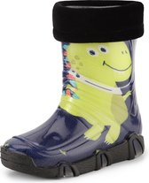 Ladeheid Kinder Regenlaarzen - Gevoerd Rubberen met Manchet Waterdichte - PVC - LA-ZT-Szuwarek2021 - Muster-47 - 27/28