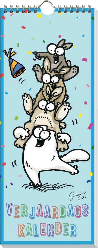 Calendrier des anniversaires - Le chat de Simon en liberté