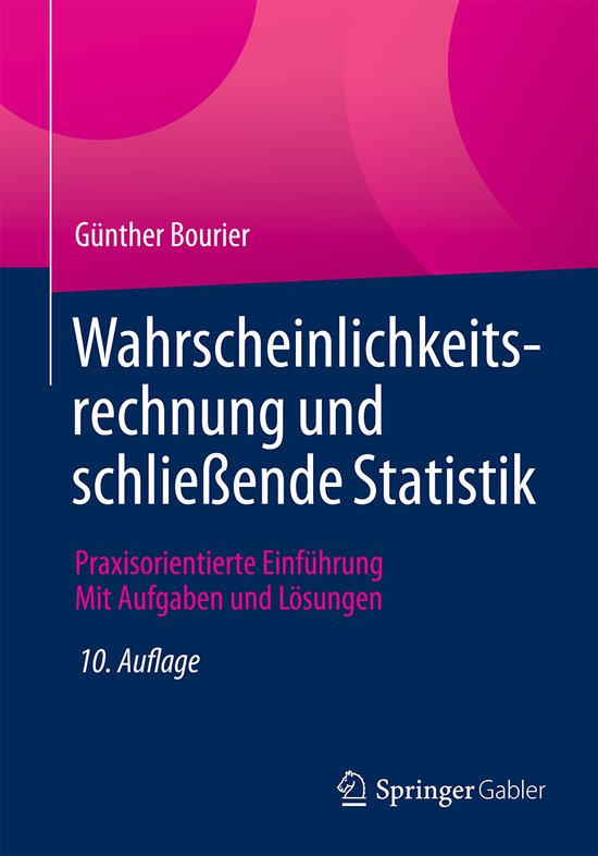 Wahrscheinlichkeitsrechnung und schließende Statistik - cover