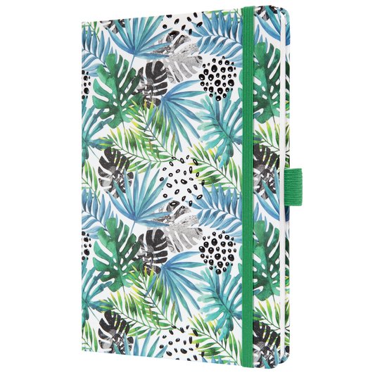 Foto: Sigel agenda 2025 jolie beauty a5 hardcover 7 dagen 2 pagina s green jungle si j5355