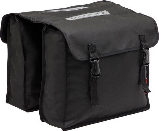 New Looxs Cameo Double Bag - Dubbele fietstas - 30 liter - Zwart