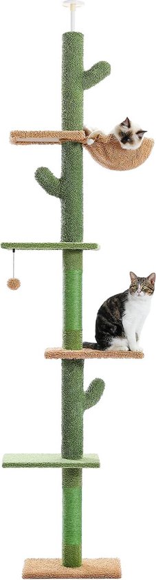 Heybly krabpaal, 180 cm krabpaal groot met extreem stabiele Heybly krabpaal, 180 cm krabpaal groot met extreem stabiele