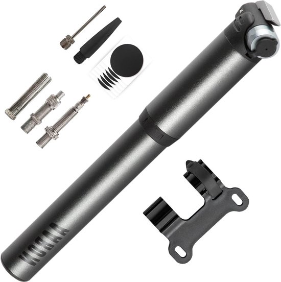 Fiets Valve Pomp, Fiets Adapter Pomp Mountainbike Road Mini Opblaasbare Luchtpomp Dubbele Hoofd Voor en Racefiets