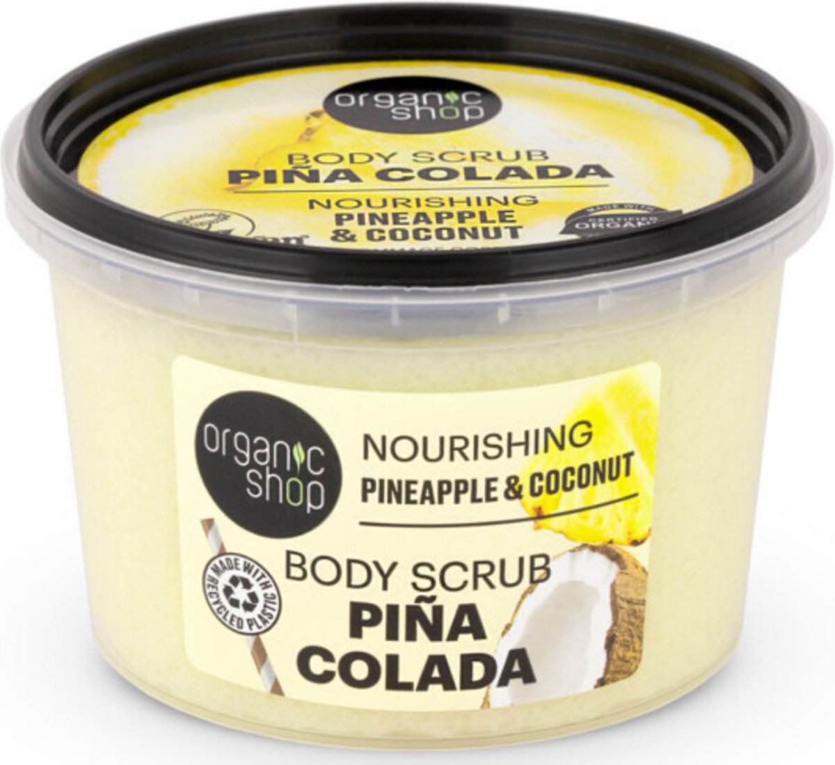 Organic Shop Body Scrub Pineapple & Coconut - 250 ml