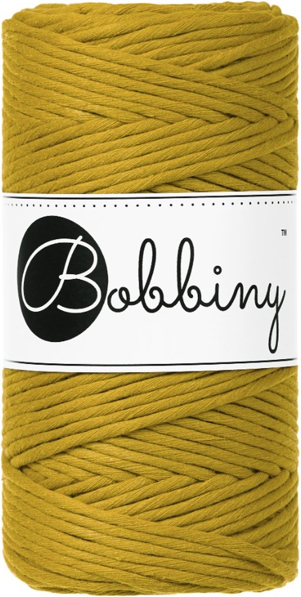Bobbiny Macrame 3 mm - Spicy yellow