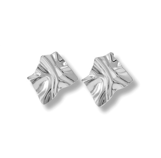Boucles D'oreilles Vintage En Argent - Neuf Sans Emballage - Style Rétro élégant