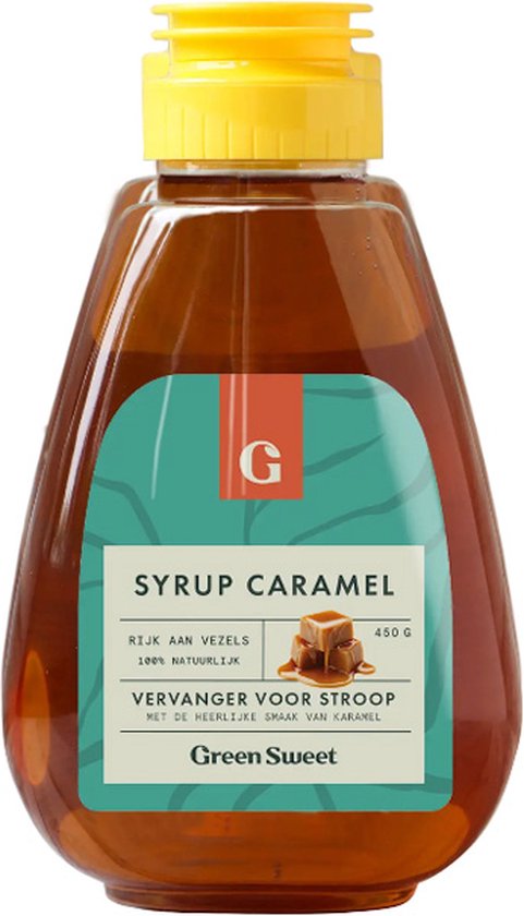 Green Sweet Siroop Karamel - 450 gr