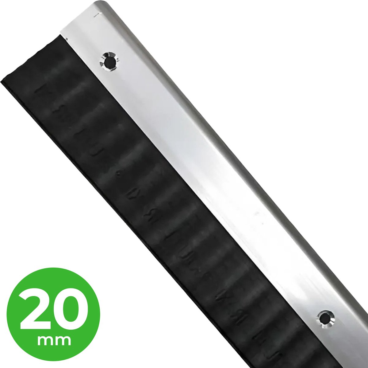 Raxit Deurstrip 20mm met bevestiging - Diervriendelijk - Wering van ongedierte - Zonder Gif