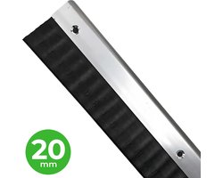 Raxit Deurstrip 20mm met bevestiging - Diervriendelijk - Wering van ongedierte - Zonder Gif