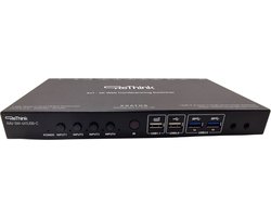 RAV-SW-4X1USB-C ReThink AV 4x1 USB-C & HDMI Auto Switcher with Video Conferencing Support