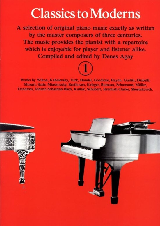 Classics To Moderns Book 1