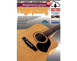 Beginnerscursus Fingerpicking Gitaar - Boek + Online Video & Audio