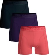 Bol.com Muchachomalo Heren Boxershorts Microfiber - 3 Pack - Maat M - Mannen Onderbroeken aanbieding
