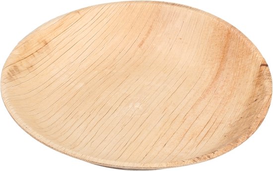 Waipur Bio Palmblad Borden – 25x Vierkant Bord 20x20cm - Composteerbaar Eersteklas Wegwerp Servies - Milieuvriendelijke Wegwerp Bordjes - Palmblad Servies