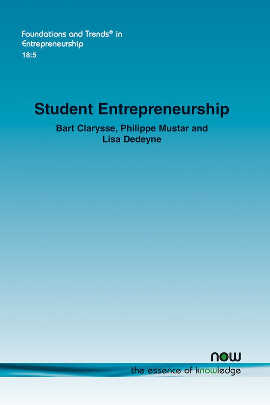 Foundations And Trends In Entrepreneurship Foundations And Trends In Entrepreneurship