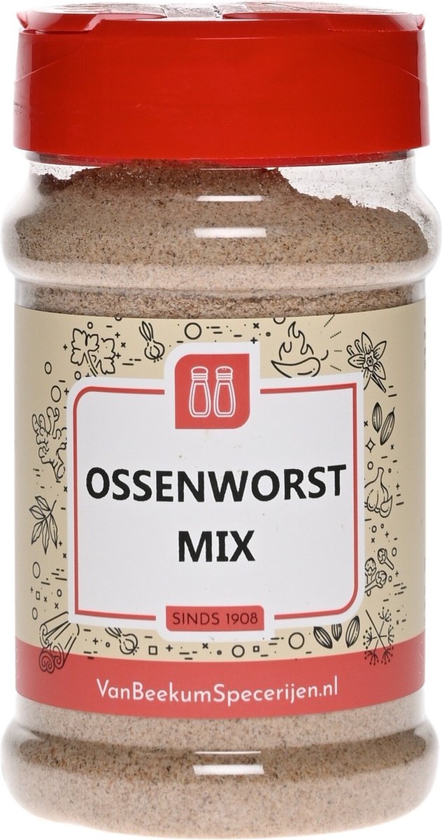 Goedkoopste Van Beekum Specerijen - Ossenworst Mix - Strooibus 160 gram