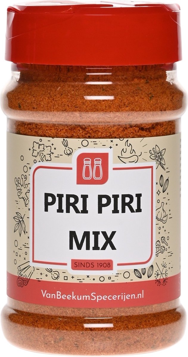 Goedkoopste Van Beekum Specerijen - Piri Piri Mix - Strooibus 200 Gram
