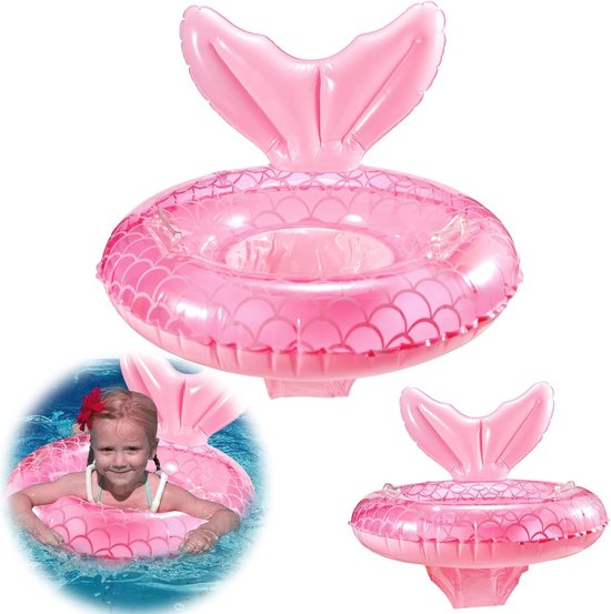 McQueen Auto zwemring baby, McQueen auto zwemband baby met stuur en handgreep, Cars Baby zwemfloat, McQueen auto zwemring voor baby's vanaf 1 jaar