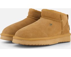 Warmbat Durack Suede Boot Dames Laarzen - Cognac