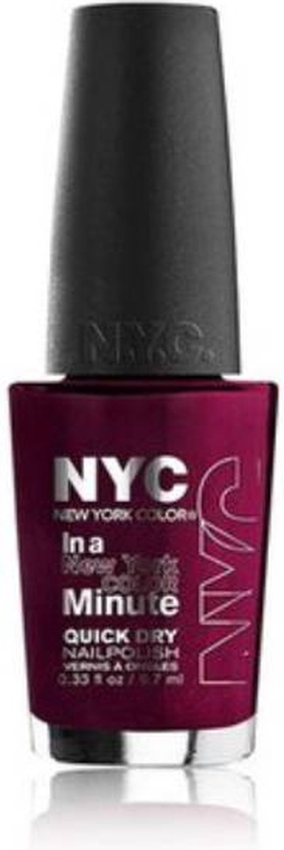Goedkoopste Nyc Shine in a Minute Nail Polish 228 Chelsea - Sneldrogend - Langdurige Glans - Trendy Kleur