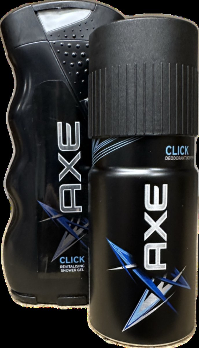 Goedkoopste AXE Click Set - Deo & Douchegel